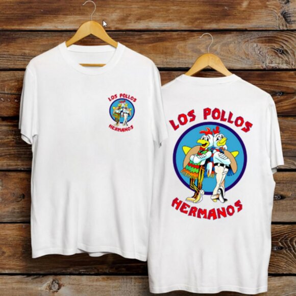 Los Pollos Hermanos 2 sided Unisex T-Shirts 170 - Picture 1 of 6